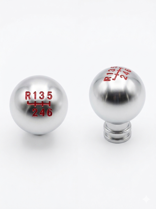 Pomo para palanca de cambios cromado