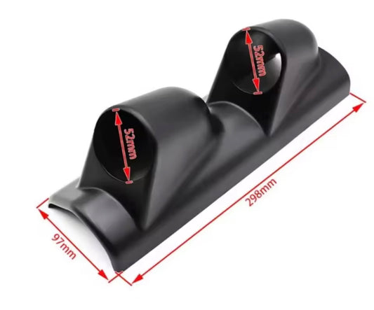 Soporte relojería universal de pilar 52 mm